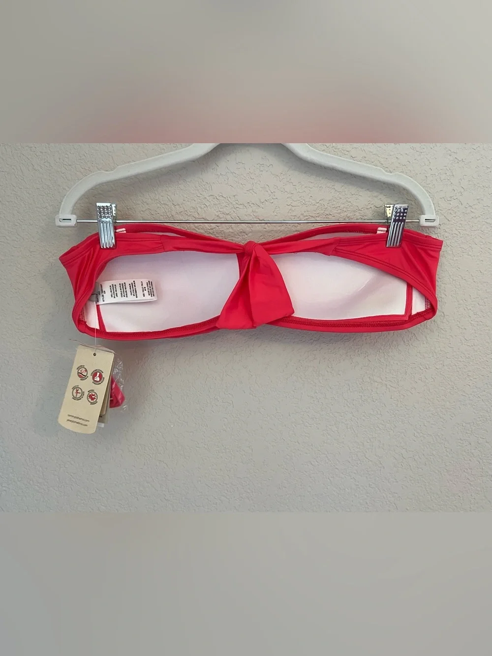 Tommy Bahama Coral Twist Bandeau Bikini Top